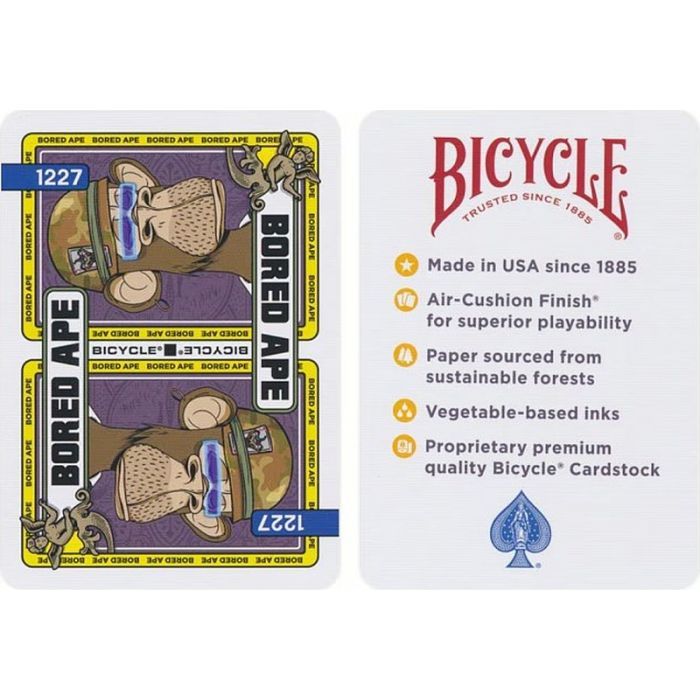 Гральні карти Bicycle Bored Ape (ВР_КИББА) зображення 9