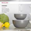 Миска KitchenAid Coreline, набір 4 шт, з кришкою, сірий (KQG176OSCGG) зображення 7