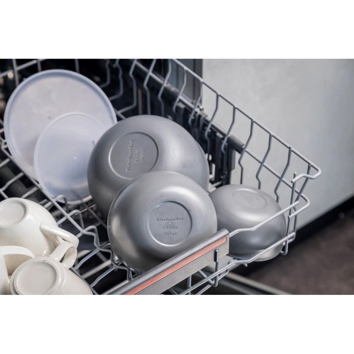 Миска KitchenAid Coreline, набір 4 шт, з кришкою, сірий (KQG176OSCGG) зображення 9