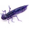 Силикон рыболовный FishUP Dragonfly 1.2" 060 - Dark Violet/Peacock&Silver (10шт/уп) (1864.04.85)