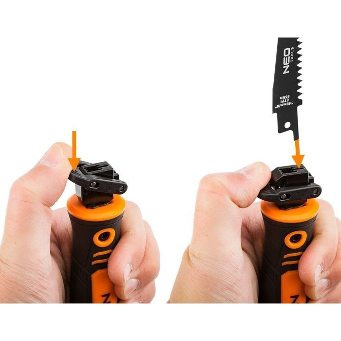 Ножівка Neo Tools садова, тримач, 15см, 24 TPI, 18 TPI, 6 TPI (44-650) зображення 10