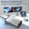 Концентратор Promate USB Hub 13 ports versahub-mst.grey (versahub-mst.grey) зображення 5
