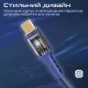 Дата кабель USB-C to USB-C lucidline-cc120.navy Promate (lucidline-cc120.navy) изображение 5