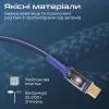 Дата кабель USB-C to USB-C lucidline-cc120.navy Promate (lucidline-cc120.navy) изображение 6