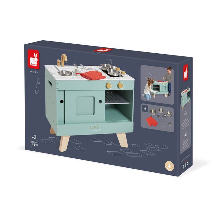 Игровой набор Janod Кухня Лофт (J06556) изображение 4