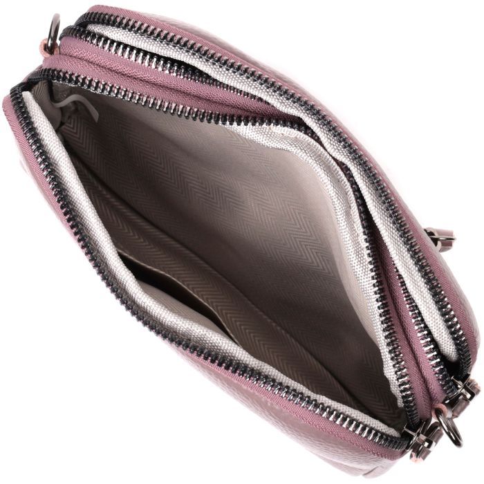 Сумка Vintage Из натуральной кожи Фиолетовая (22279) изображение 6