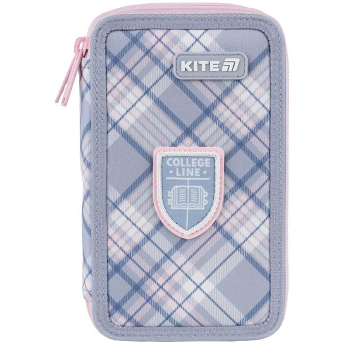 Пенал Kite 623 College Line Girl, 2 відділення (K25-623-1) зображення 3