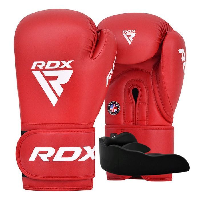 Боксерские перчатки RDX AS2 Red 10 унцій (BGR-AS2R-10OZ)