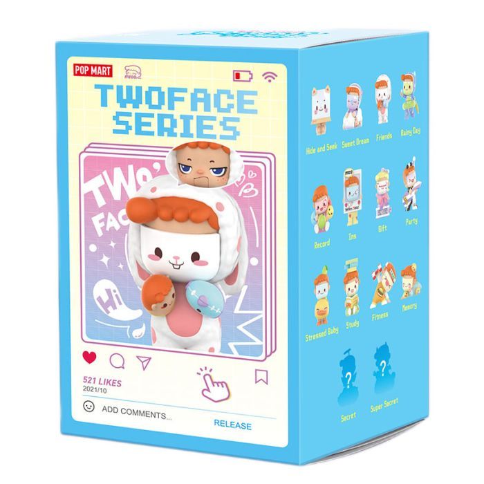 Фигурка Pop Mart сюрприз Twoface Migo (MGTF-01)
