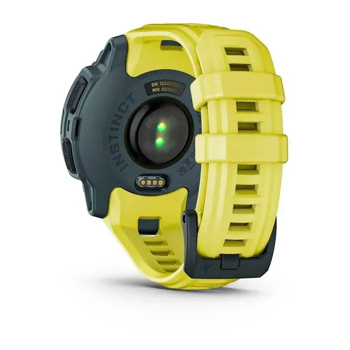 Смарт-годинник Garmin Instinct E, 45 mm, ElectricLimeBezel w/ ElectricLimeBand, GPS смарт-годинник (010-02933-01) зображення 4