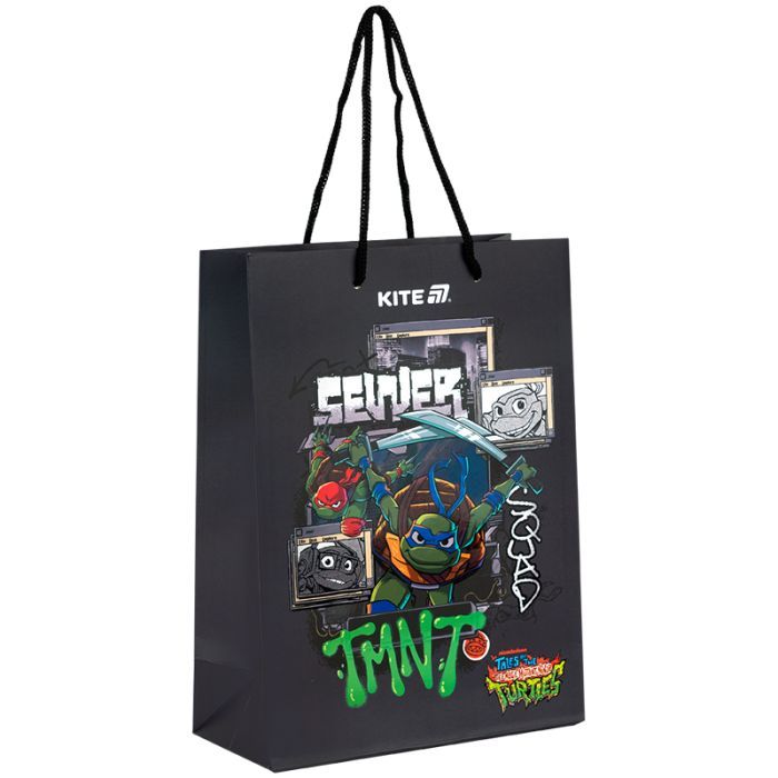 Подарочный пакет Kite Ninja Turtles, 18х24 см (NT25-265)