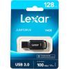 USB флеш накопитель Lexar 128GB JumpDrive V400 Black USB 3.0 (LJDV400128G-BNBNG) изображение 3