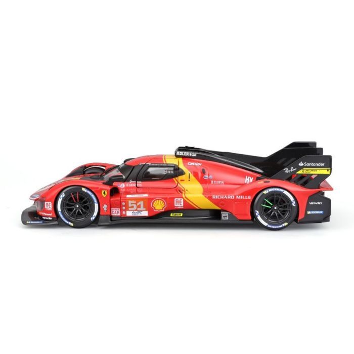Машина Bburago Ferrari 499P LMH (124) (18-26309) изображение 3