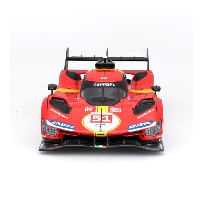 Машина Bburago Ferrari 499P LMH (124) (18-26309) изображение 6