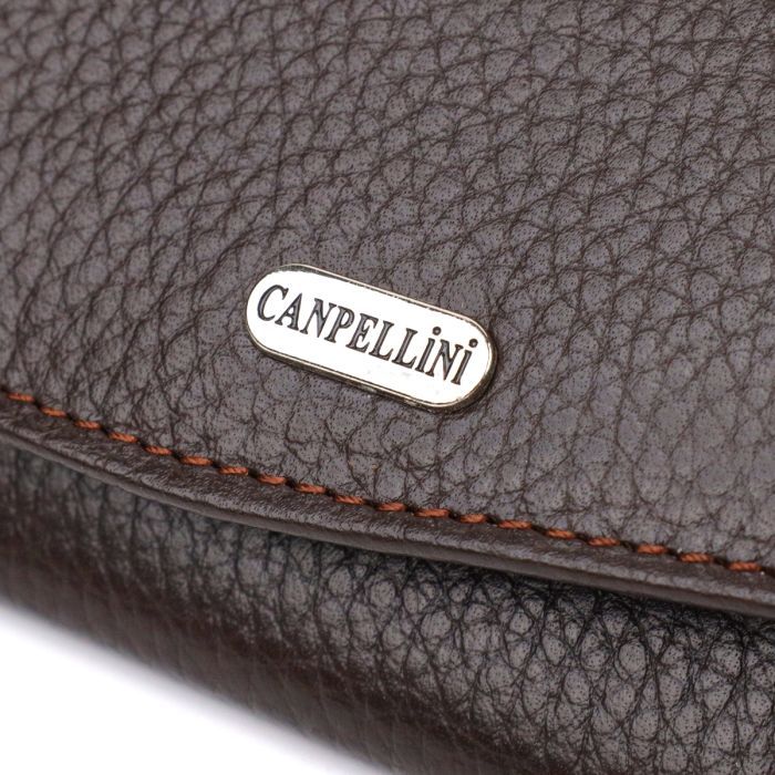 Гаманець Canpellini Шкіряний Коричневий (21723) зображення 6