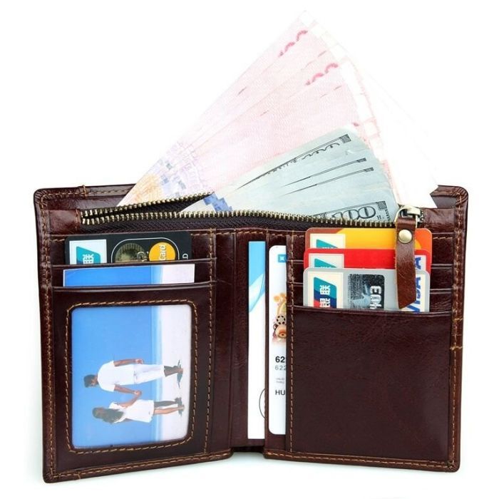 Гаманець Vintage Коричневий (14373) зображення 10