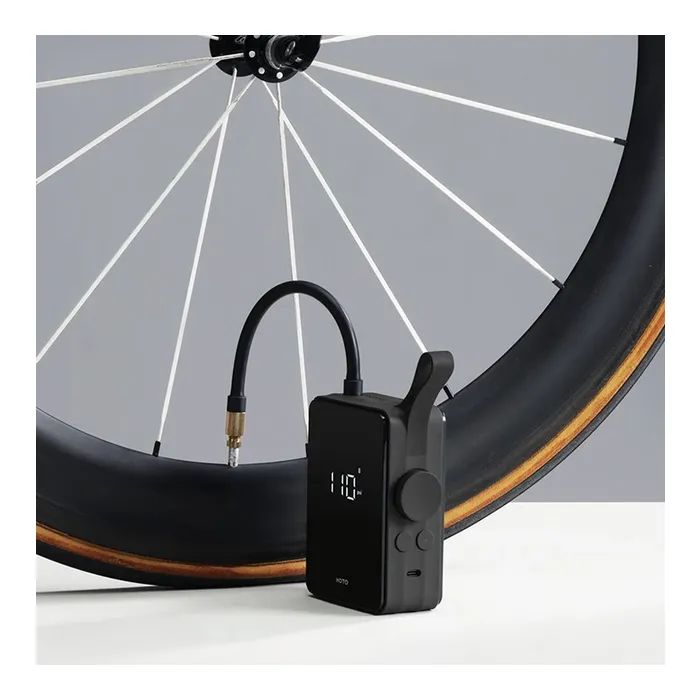 Автомобильный компрессор Xiaomi HOTO Portable Electric Tire Inflator (QWCQB001) изображение 10