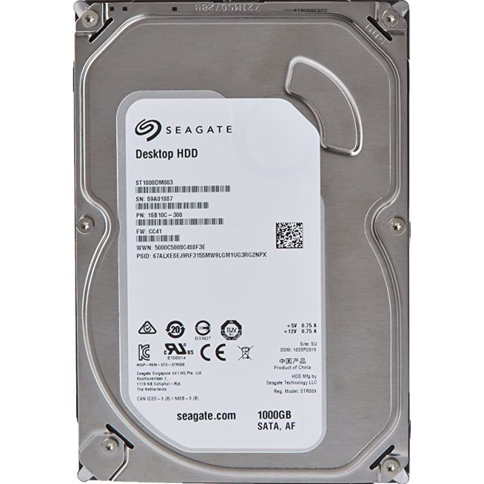 Жесткий диск 3.5" 1TB Seagate (# ST1000DM003 #)