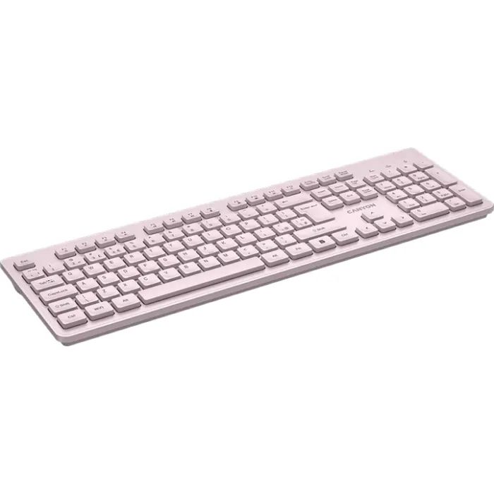 Клавиатура Canyon HKB-W01 Silent Wireless UA Blue (CNS-HKBW01BL) изображение 4