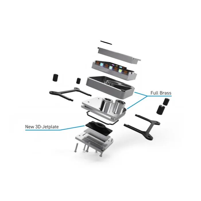 Водоблок Alphacool Core 1 Aurora Carbon - AM4 / AM5 Intel LGA 1700 / LGA 1851 (13769) изображение 5