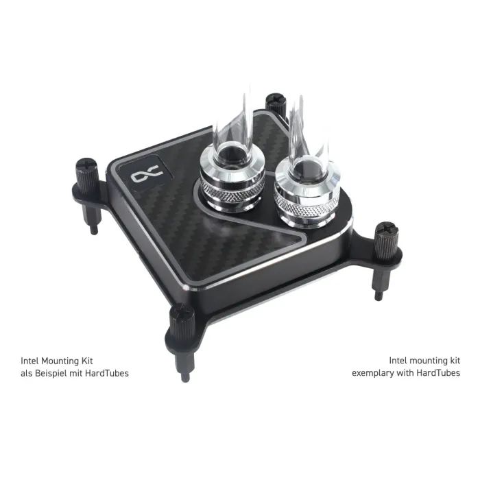 Водоблок Alphacool Core 1 Aurora Carbon - AM4 / AM5 Intel LGA 1700 / LGA 1851 (13769) изображение 7