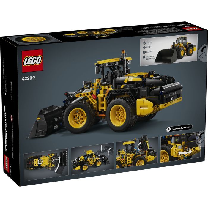 Конструктор LEGO Technic Колісний навантажувач Volvo L120 Electric (42209) зображення 8