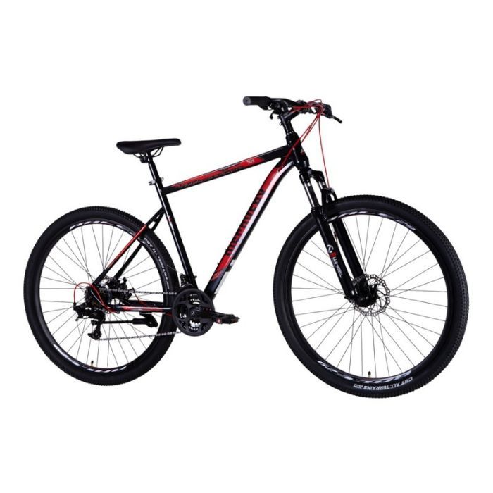 Велосипед Discovery 29" TREK DD рама-21" ST 2025 чорно-червоний (OPS-SP-29-083) изображение 4
