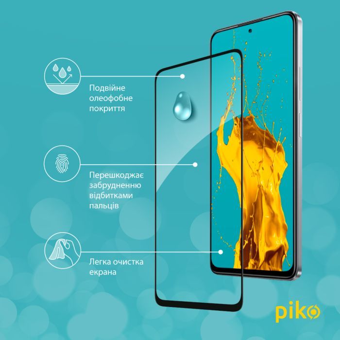 Скло захисне Piko Full Glue Xiaomi Redmi Note 11S Black (1283126522758) зображення 4
