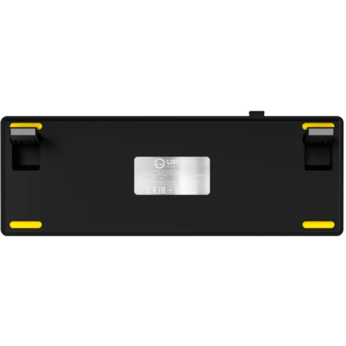 Клавиатура Lorgar KBP70MW Pro RGB Wireless/Bluetooth/USB UA Black/yellow (LRG-KBP70MW-YL-US) изображение 10