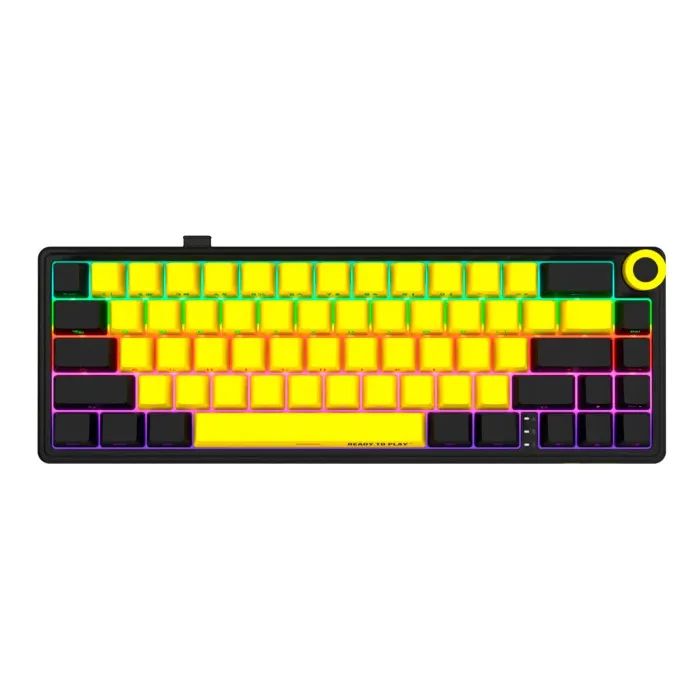 Клавиатура Lorgar KBP70MW Pro RGB Wireless/Bluetooth/USB UA White (LRG-KBP70MW-WH-US)