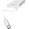 Концентратор HOCO USB-C to USB3.0+HDMI+PD HB14 Silver (6931474725790) зображення 5