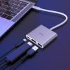 Концентратор HOCO USB-C to USB3.0+HDMI+PD HB14 Silver (6931474725790) зображення 8