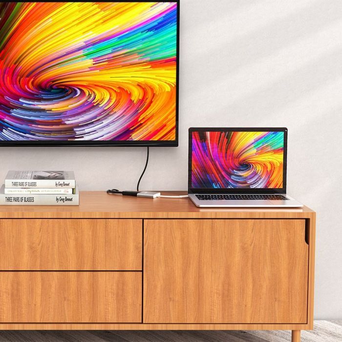 Концентратор HOCO USB-C to USB3.0+HDMI+PD HB14 Silver (6931474725790) зображення 9