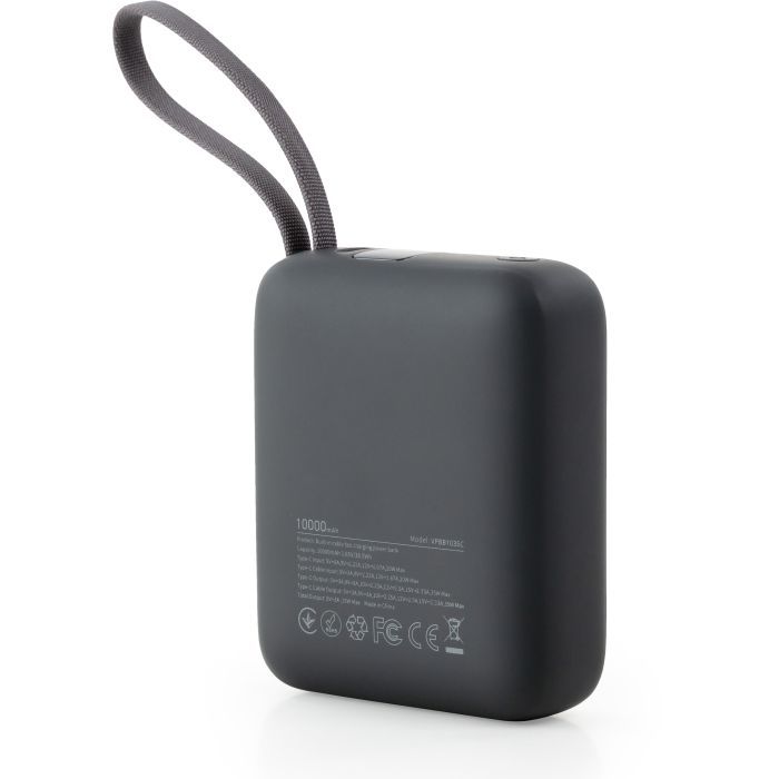 Батарея универсальная Vinga 10000 mAh 35W Display Cable (VPBB1035C) изображение 4