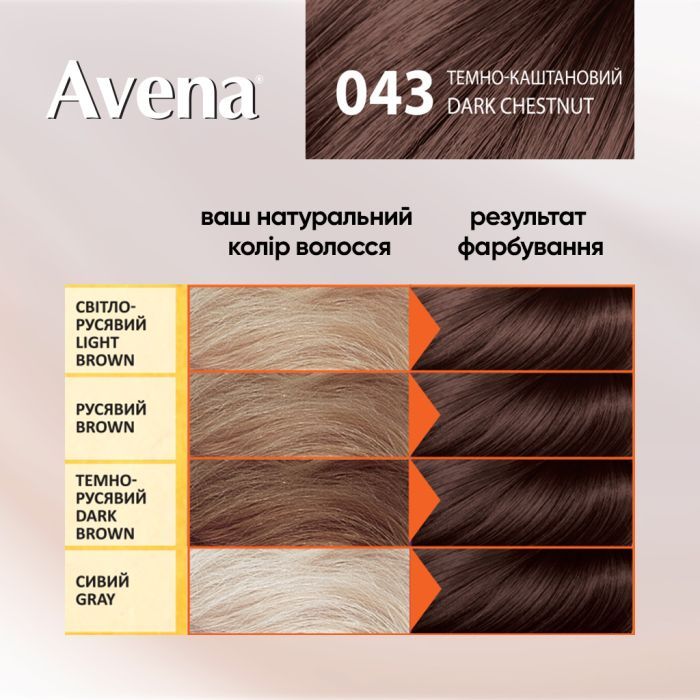Фарба для волосся Acme Color Avena Rich Color Стійка 057 - Натуральна кава (4823115502582) зображення 5