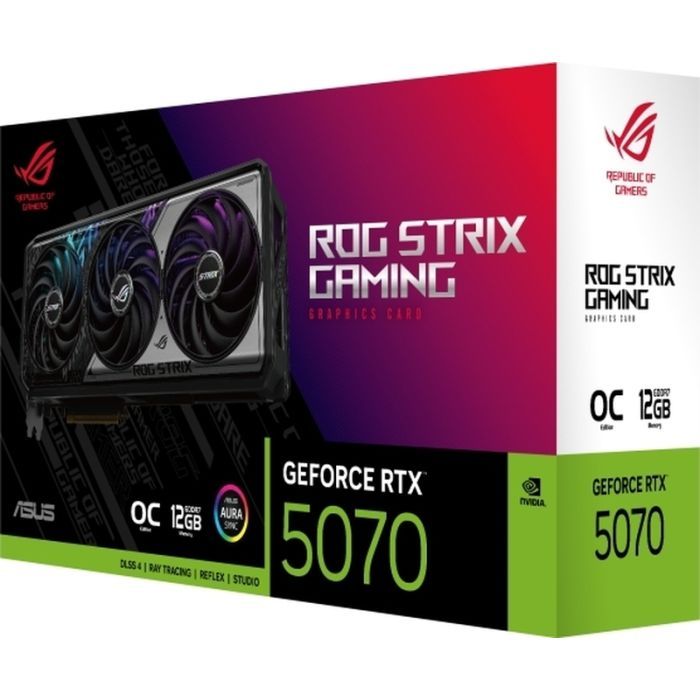Видеокарта ASUS GeForce RTX5070 12Gb ROG STRIX GAMING OC (ROG-STRIX-RTX5070-O12G-GAMING) изображение 12