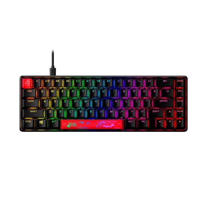 Клавіатура HyperX Alloy Origins 65 HX Red USB UA Black (4P5D6AA) зображення 10
