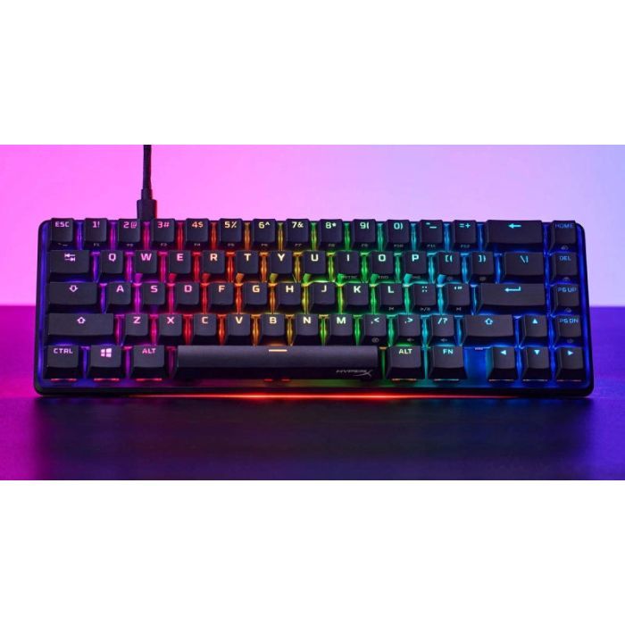 Клавіатура HyperX Alloy Origins 65 HX Red USB UA Black (4P5D6AA) зображення 2