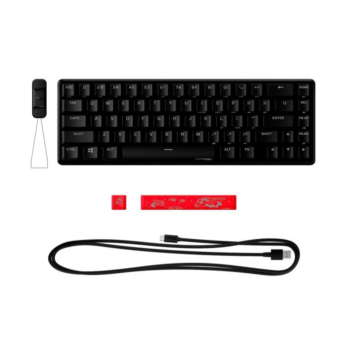 Клавіатура HyperX Alloy Origins 65 HX Red USB UA Black (4P5D6AA) зображення 6
