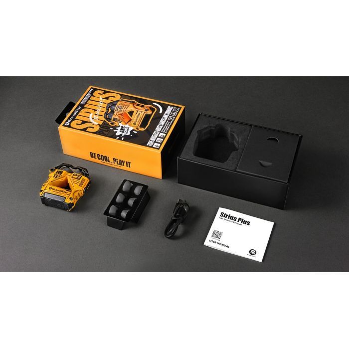 Наушники GravaStar Sirius P9 Plus War Damaged Yellow (GSP9PLUS_YLW) изображение 10