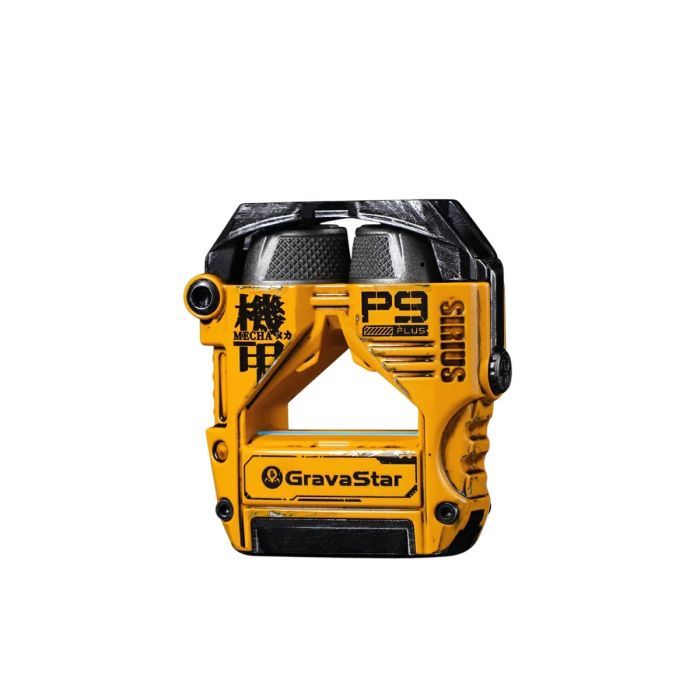 Наушники GravaStar Sirius P9 Plus War Damaged Yellow (GSP9PLUS_YLW) изображение 2