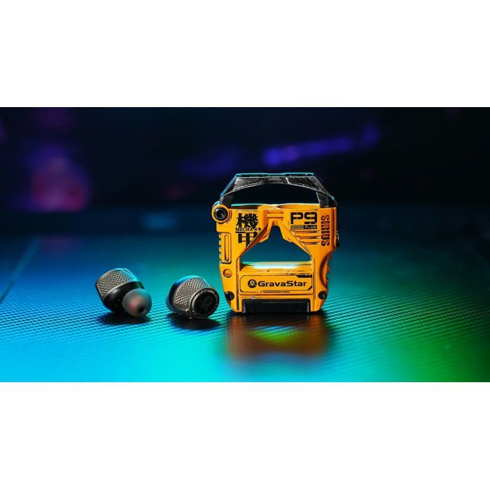 Наушники GravaStar Sirius P9 Plus War Damaged Yellow (GSP9PLUS_YLW) изображение 9