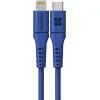 Дата кабель USB-C to Lightning 2.0m 3A PowerLink-200 blue Promate (powerlink-200.blue)