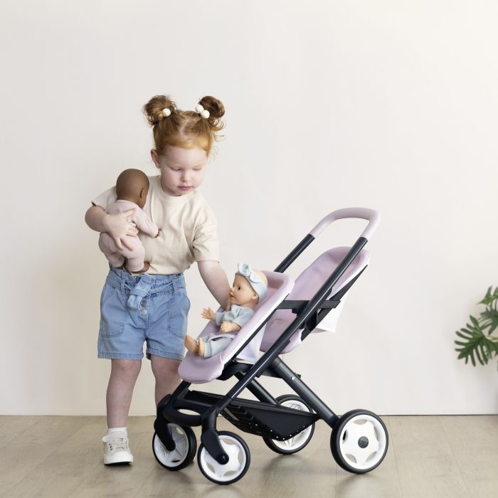 Коляска для ляльок Smoby для двійнят Maxi-Cosi Рожева перлина, 54 х 38, 5 х 64 см, 3+ (7600253221) зображення 6