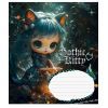 Зошит Школярик Gothic cats 18 аркушів клітинка (018-3531K) зображення 2