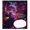 Зошит Школярик Gothic cats 18 аркушів клітинка (018-3531K)