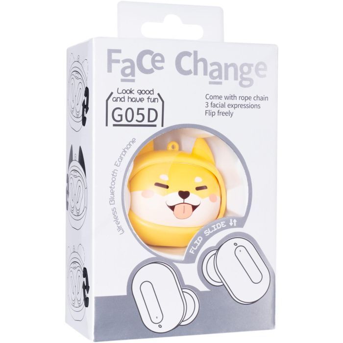 Наушники XoKo G05-face changing TWS Yellow (G05-YEL) изображение 24