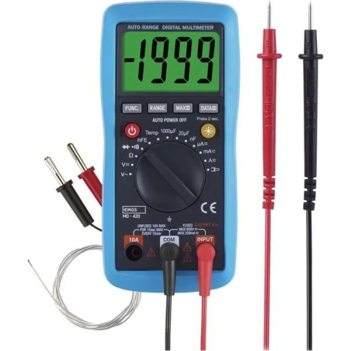 Цифровой мультиметр EMOS M0420 изображение 2