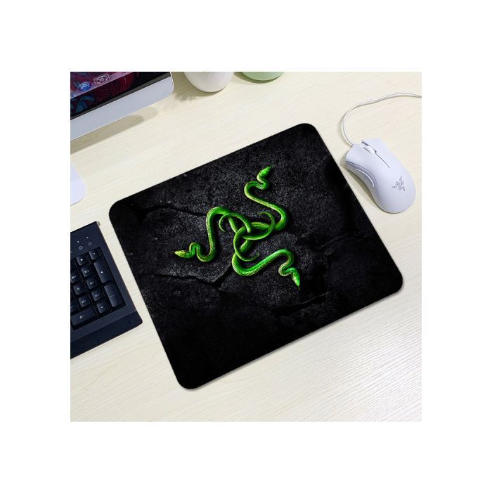 Коврик для мышки Voltronic Razer 11 Black/Green (YT-RZ11)