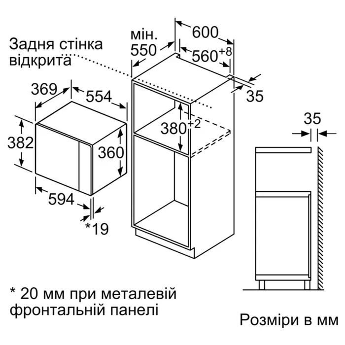 Микроволновая печь Bosch BEL554MW2 изображение 6